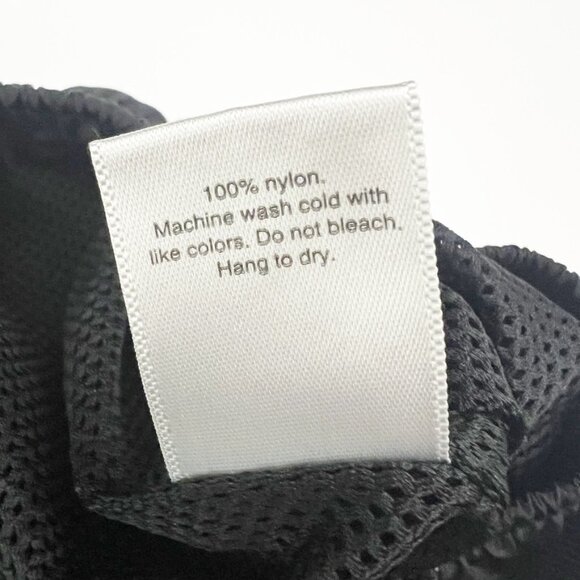 FTP Nation Track Pants Mens M Black Green Belted Nylon Joggers Y2K Streetwear - Picture 8 of 15